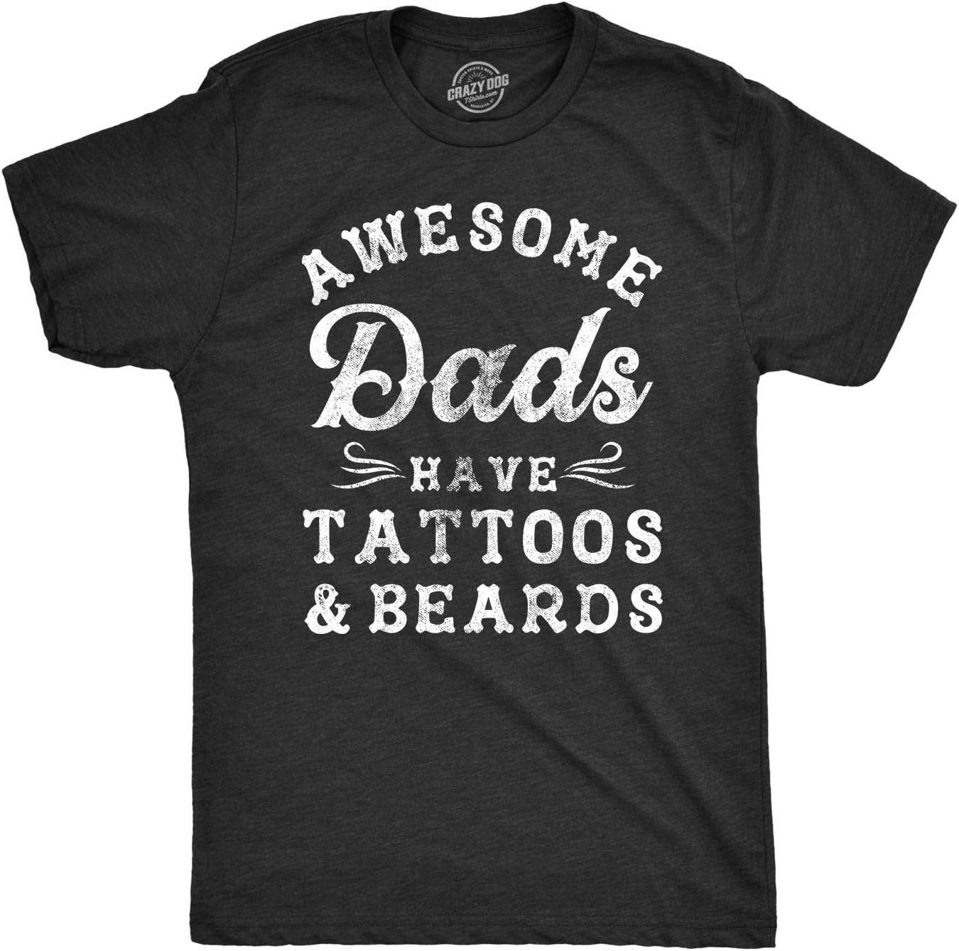 Funny Dad T Shirts Manly Tees for Parents Cool Mens Shirts for Fathers Day