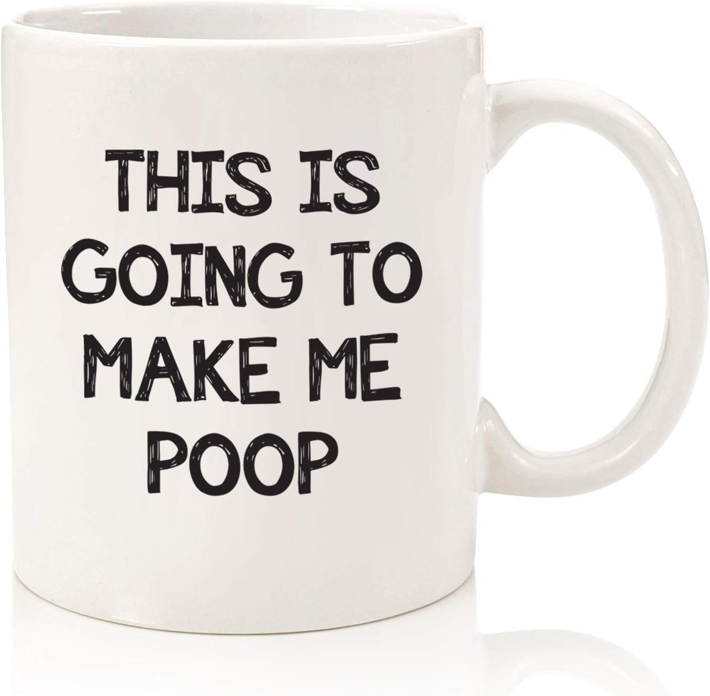 Funny Mug, Gag Gifts - This Is Going To Make Me Po-p - Funny Gifts for Men, Dad, Women - Best Birthday Gift Idea from Son, Daughter, Wife - Unique Husband Bday Present - Fun Novelty Coffee Cup