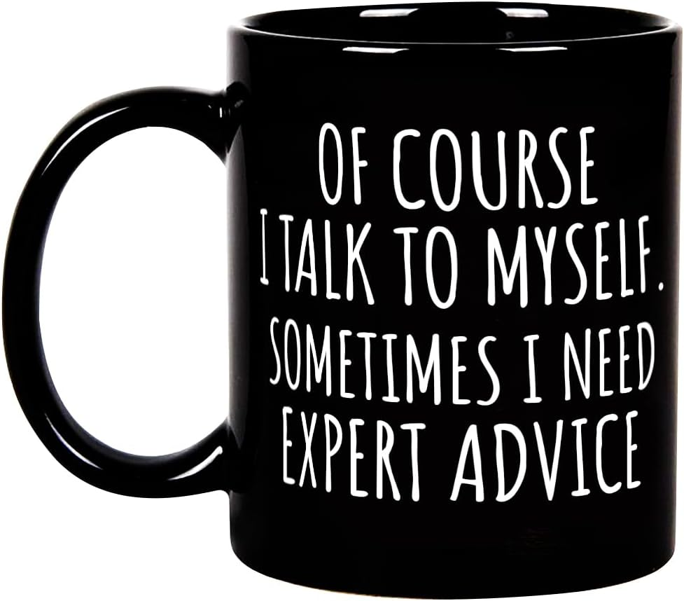 Fatbaby Funny Coffee Mug Gifts For Coworkers Friends,Birthday Christmas Thanksgiving Gag Gifts For Women Men,Of Course Office Sarcastic Tea Cup 11 OZ