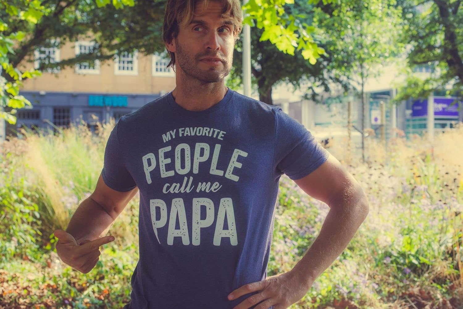 My Favorite People Call Me Papa Family Love Fathers Day Tee