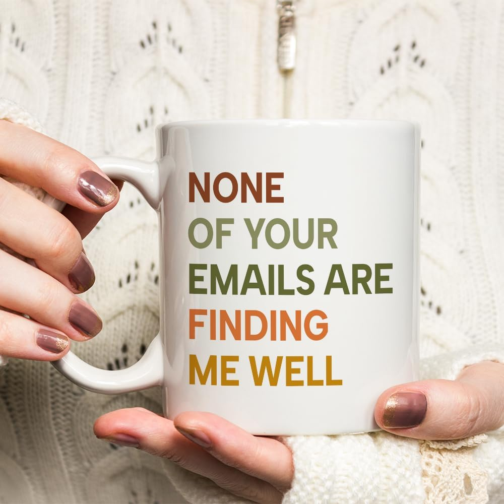 Funny Coffee Mug Gifts for Coworkers Office,Birthday Christmas Gag Gifts for Friends Women Men Coworkers Boss 11OZ
