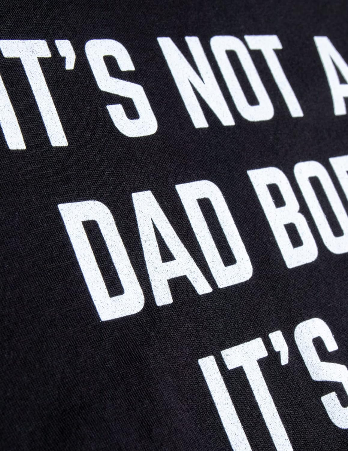 It's not a Dad BOD, It's a Father Figure | Funny Daddy Tee Shirt, Sarcastic Saying Joke T-Shirt for Men Grandpa